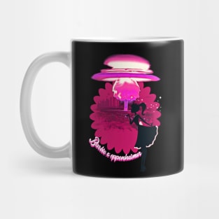 Whimsical Fusion of Glamour and Science Mug